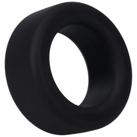 The Big O – prémium 32 mm fekete péniszgyűrű