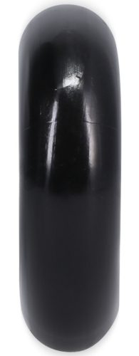 The Donut 3X – prémium fekete péniszgyűrű 22 mm