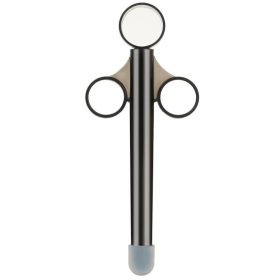 Prémium síkosító injektor – 10 ml, fekete