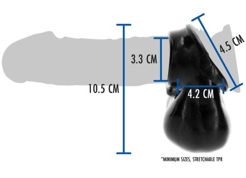 Prémium fekete herezacskó tartó, puha bőr kivitel