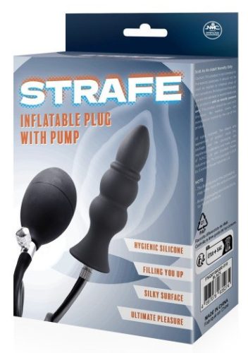 Bilboky – felfújható anális dugó 16 x 9 cm