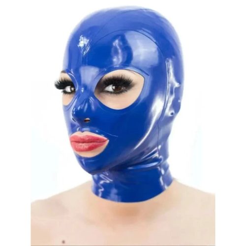 Blue Texie – latex fejvédő maszk