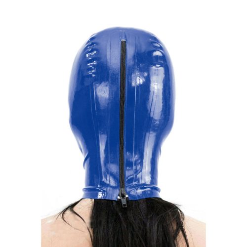 Blue Texie – latex balaclava, prémium érzéki élményhez