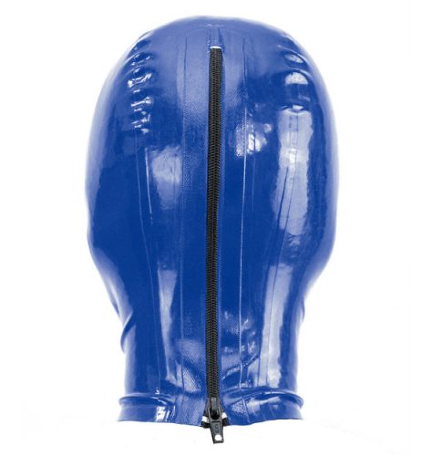 Blue Texie – latex balaclava, prémium érzéki élményhez