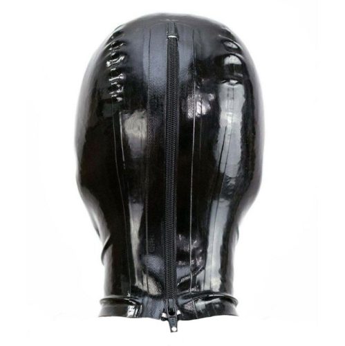 Black Texie – latex balaklava érzéki átöleléssel