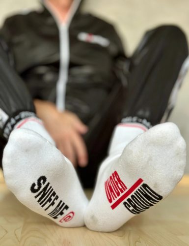 MLC Munich 1974 – stílusos fehér zoknik