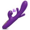Vibro Rabbit – csiklóizgató vibrátor lila 13 cm