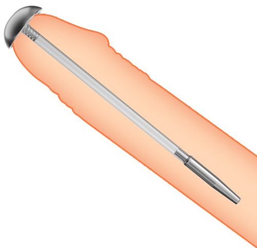 Jet Shower - vízálló anális dugó 20,5 cm, 7 mm átmérőjű