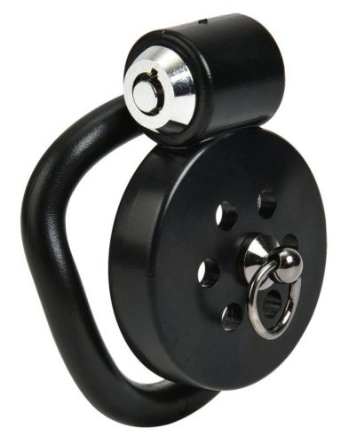 Leashidy Cage – fekete intim ketrec húzóval