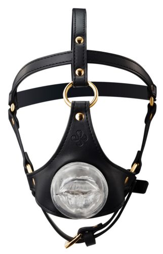 Prémium maszturbátor – érzéki száj forma 30 mm átmérővel