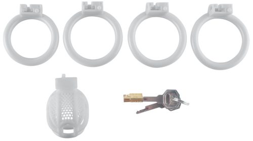 Netia White – prémium férfi nemi játékszer 6 x 3,1 cm