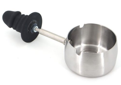 Humiliclop – prémium rozsdamentes acél hamutartó