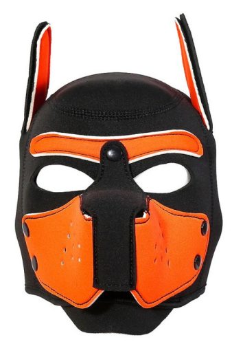 Enjoy Puppy Black-Orange – stílusos balaklava érzéki színekben