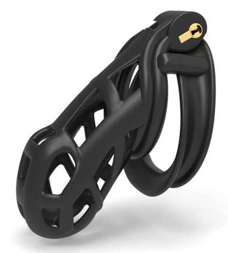 Contrik Black Cage L – prémium intim segédeszköz 9.5 x 3.6 cm