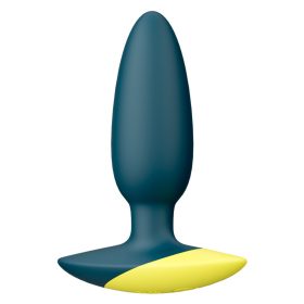 Vibráló prémium análplug - 8.5 x 3 cm