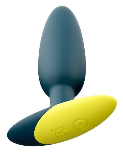 Vibráló prémium análplug - 8.5 x 3 cm