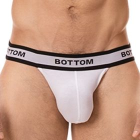   Prémium fehér jockstrap - érzéki kényelem a mindennapokhoz