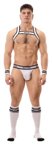 Prémium fehér jockstrap - érzéki kényelem a mindennapokhoz