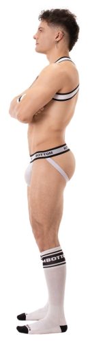 Prémium fehér jockstrap - érzéki kényelem a mindennapokhoz