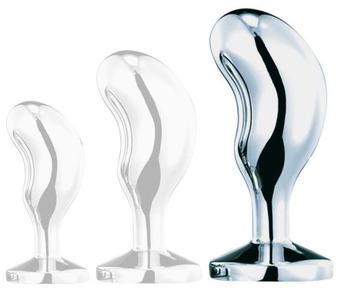 Plug Bijou Bean Silver – prémium anális készülék (L)