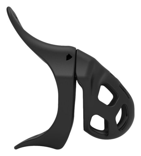 Komplit Cage - prémium fekete maszturbátor 8x3,5 cm