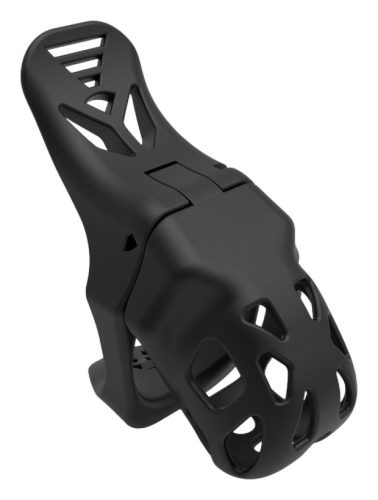 Komplit Cage - prémium fekete maszturbátor 8x3,5 cm