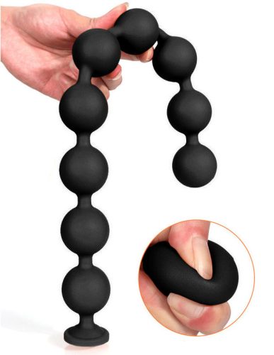 Nocty S – prémium fekete kényeztető golyók 45 cm