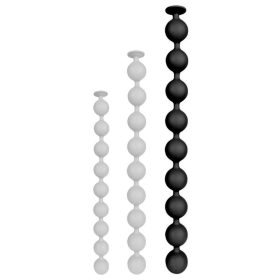 Nocty Balls L – prémium fekete intim golyók 65 cm-en