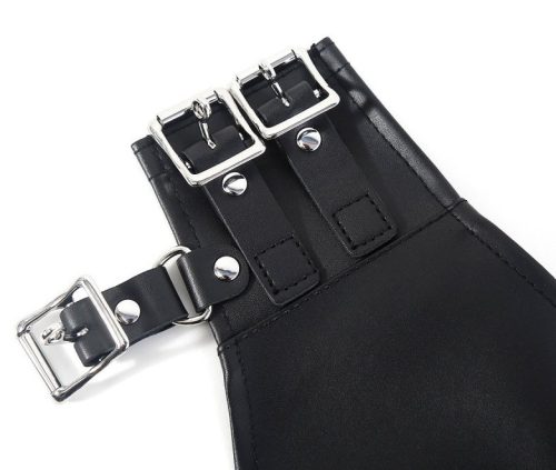 Fekete Gagown maszk – érzéki felnőtt kiegészítő