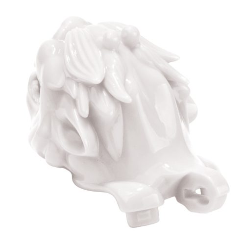 Sárkányharangos kis ketrec – 8,5 x 3,7 cm, fehér