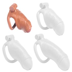 Flesh V2.0 férfi szimulált hám ketrec S méret