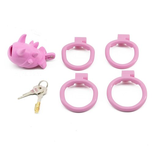 Vikya Cage szíjtartó 7,5 x 3,2 cm rózsaszín