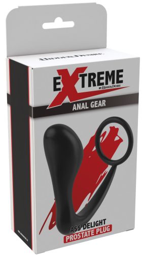 Ass Delight péniszgyűrű és prosztatastimulátor 10 x 3 cm