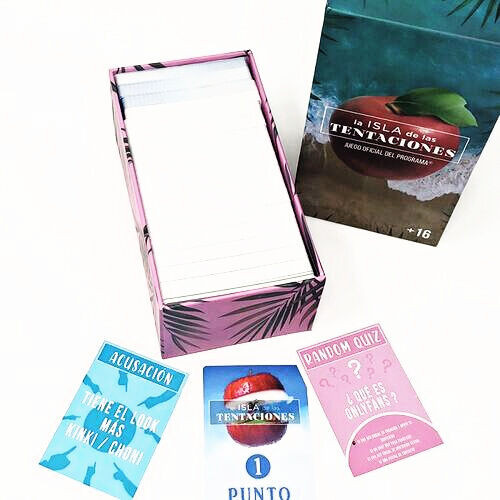 LA ISLA DE LAS TENTACIONES - hivatalos kártyajáték