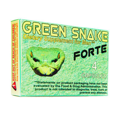 GREEN SNAKE - 4 DB