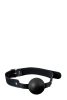 GP Silicon solid Ball Gag Negru
