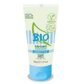Lubrifiant HOT BIO pe bază de apă Sensitive 50 ml