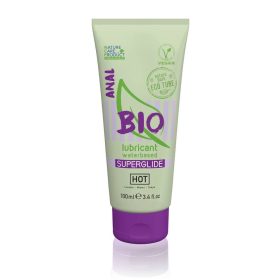 Lubrifiant HOT BIO Superglide Anal pe bază de apă 100 ml