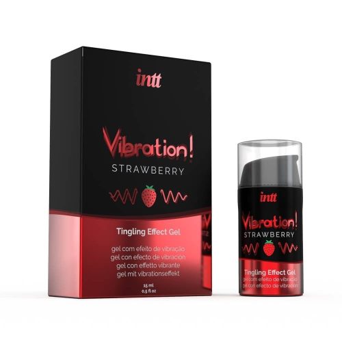STICLĂ VIBRATION CĂPȘUNI FĂRĂ AER 15ML+ CUTIE