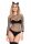 Naughty Kitty Body Negru S/M