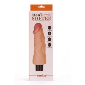 Dildo vibrant Real Softee de 7" 1