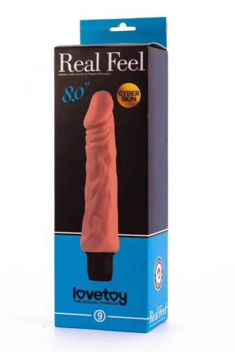 Vibrator Real Feel Cyberskin de 8''