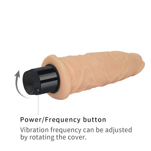 Vibrator Real Feel Cyberskin de 7,5''