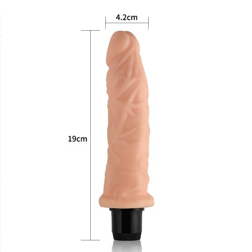 Vibrator Real Feel Cyberskin de 7,5''