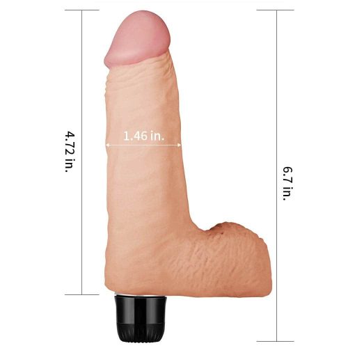 7" Real Feel Realistic Vibrator_B0O50_3