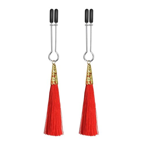 Glamour Tassel Clema pentru Sfârcuri Roșii