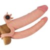 Adaugă un manșon dublu vibrator pentru penis de 1"