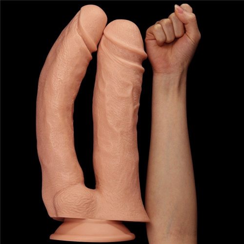 Dildo Mega Dublu Realist de 12''