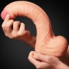 Penis din silicon cu două straturi duble de 11"