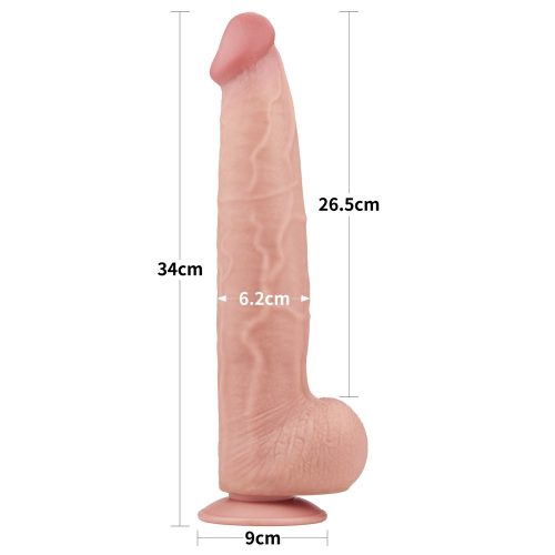 Dong cu piele glisantă King de 13,5''